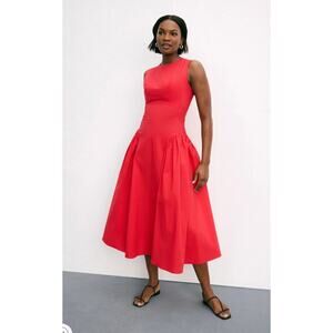 Shoshanna Grayson Midi Dress Size 2